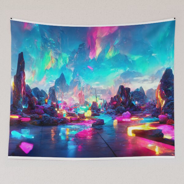 Item preview, Hyperrealist otherworldly fantasy dragons lair designed and sold by ArtbyACcreative.