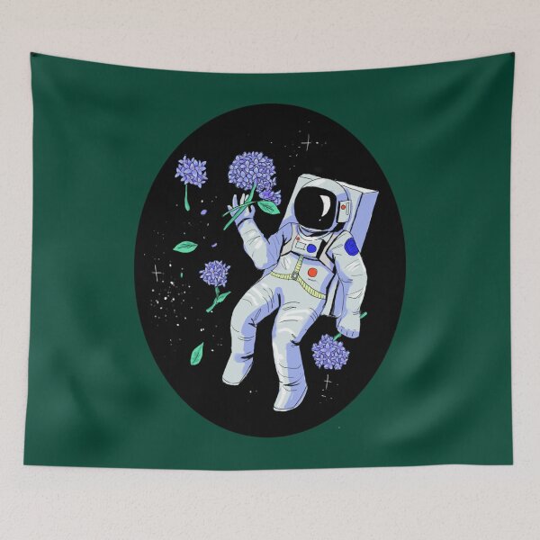 Item preview, Hydrangea Astronaut Fitted Scoop  designed and sold by WanMarsh.