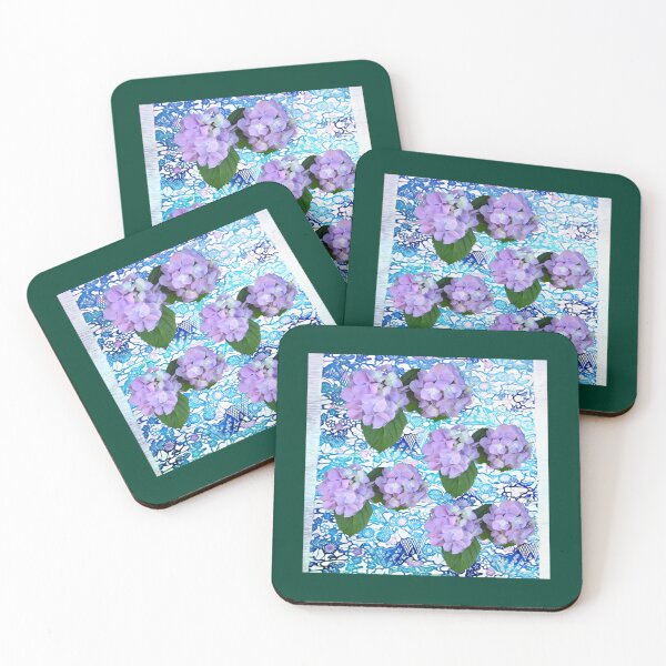 Item preview, Hydrangea Bleu designer garden floral   designed and sold by WanMarsh.