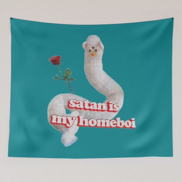 Item preview, Long furby satan is my homeboi   designed and sold by DoffyKunDFK.