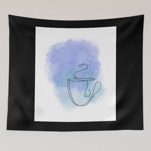 Item preview, Unique Tea Wall Art designed and sold by Gaynor Burrows.