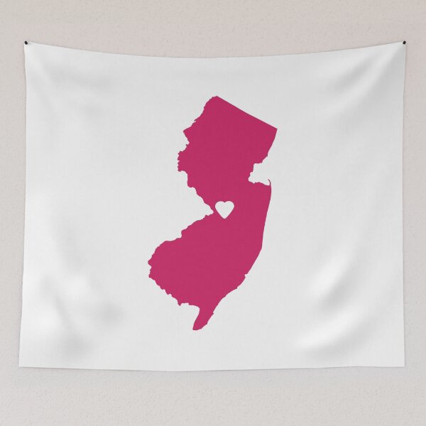 Item preview, New Jersey Love in Magenta designed and sold by Maren Misner.