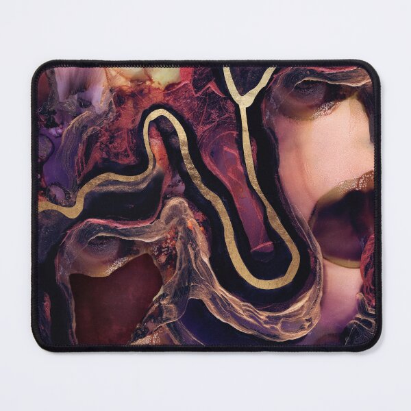 Item preview, Golden River Abstract designed and sold by spacefrogdesign.