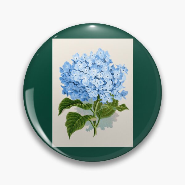 Item preview, Hydrangea Botanical Illustration   designed and sold by WanMarsh.