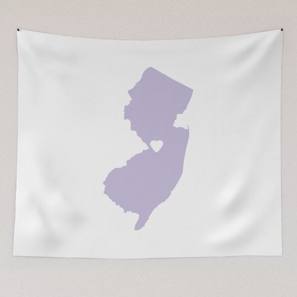 Item preview, New Jersey Love in Lilac designed and sold by Maren Misner.