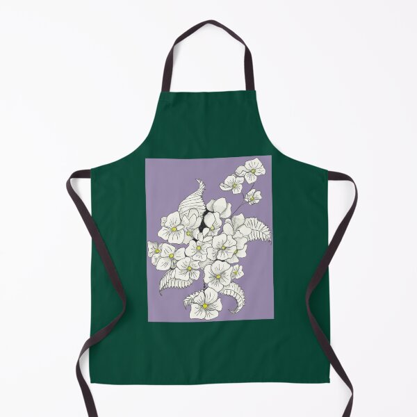 Item preview, Hydrangea floral hand painted illustration Long  designed and sold by WanMarsh.