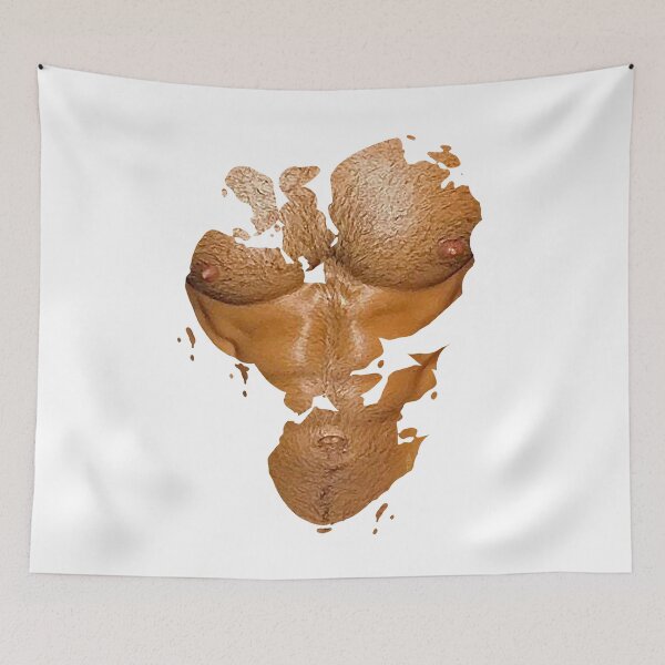 Item preview, Muscleman Hairy Chest with Torn Shirt designed and sold by AbbottDesigns.