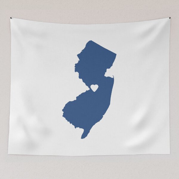 Item preview, New Jersey Love in Blue designed and sold by Maren Misner.