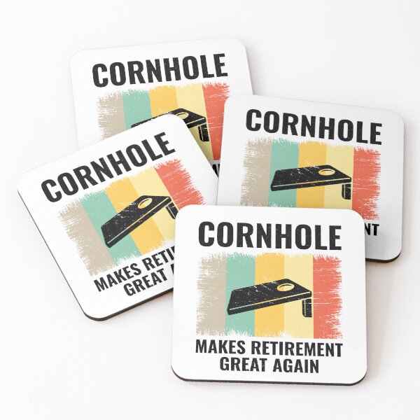 Item preview, Cornhole Bean Bag Toss Lawn Game Retirement Funny designed and sold by TastefulTees.