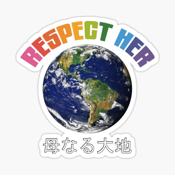 RESPECT Her (hi-res) Sticker