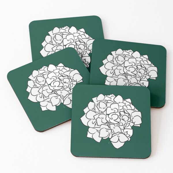 Item preview, Hydrangea line drawing   designed and sold by WanMarsh.