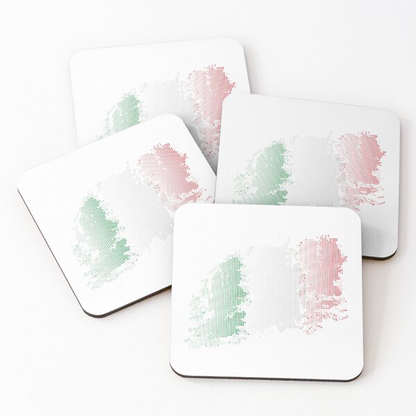 Item preview, italian flag with pixels designed and sold by JAG2B.