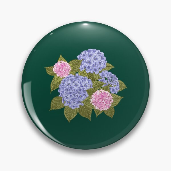 Item preview, Pink _amp_ Blue Hydrangea   designed and sold by WanMarsh.