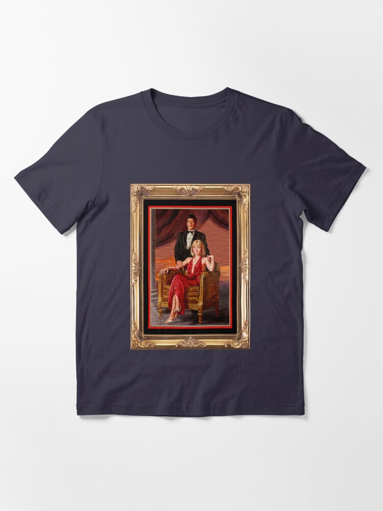 Scarface - Canvas Portrait of Tony & Elvira  Tote Bag for Sale by  TeddysDad