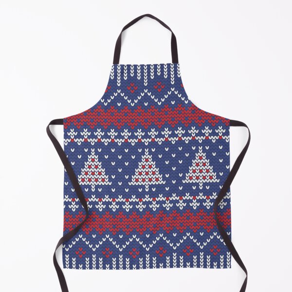 Item preview, Knitting Blue Xmas trees designed and sold by SpilloDesign.