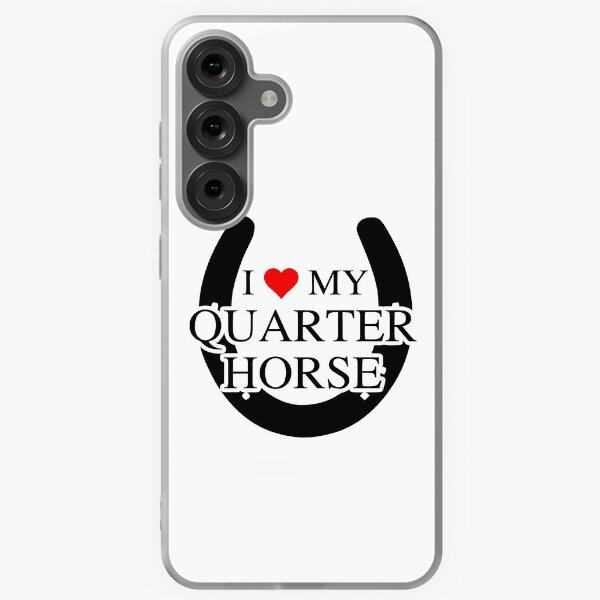 Aperçu de l'œuvre Je coeur Mon Quarter Horse créée et vendue par thatstickerguy.