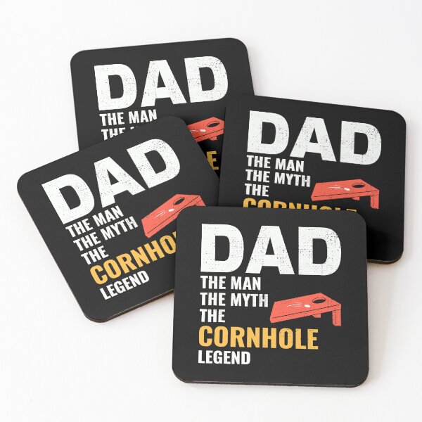 Item preview, Cornhole Dad Bean Bag Toss Lawn Game Fathers day designed and sold by TastefulTees.