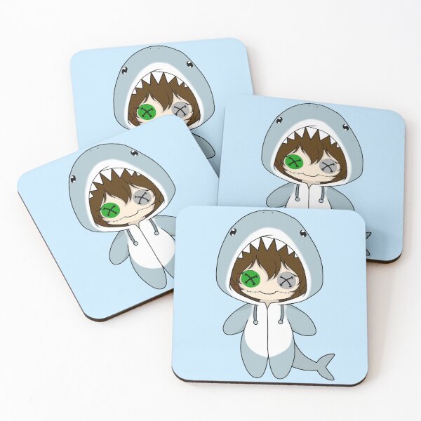 Item preview, creepypasta clockwork shark costume doll designed and sold by EveryCuteThings.