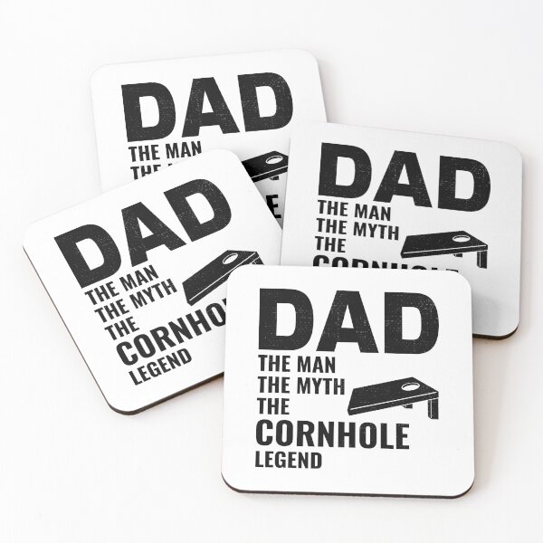 Item preview, Cornhole Dad Bean Bag Toss Lawn Game Fathers day designed and sold by TastefulTees.