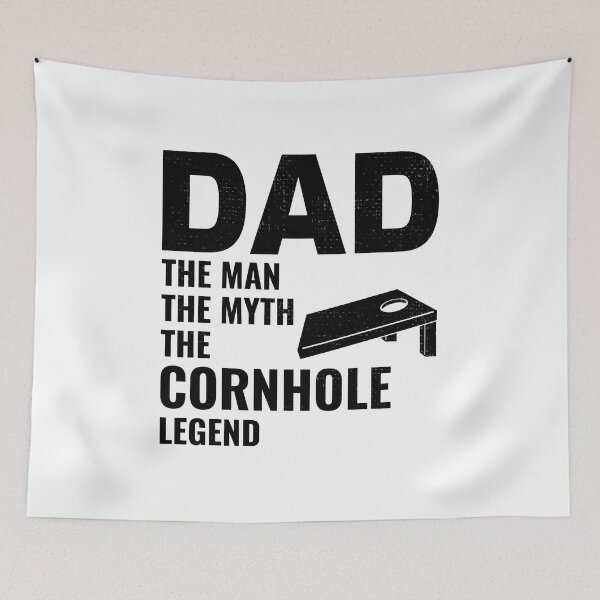 Item preview, Cornhole Dad Bean Bag Toss Lawn Game Fathers day designed and sold by TastefulTees.