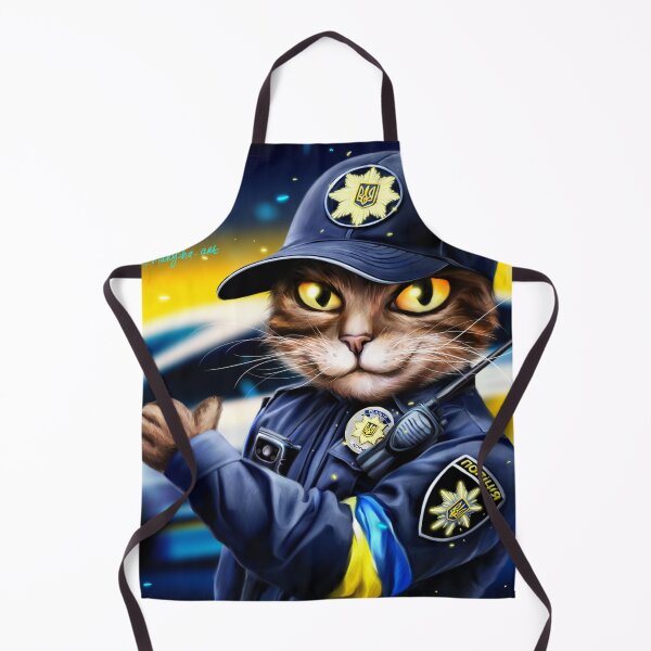 Item preview, Ukrainian Cat Policeman designed and sold by MaryshaArt.