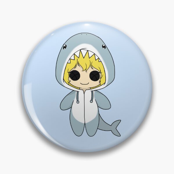 Item preview, creepypasta judge angels shark costume doll designed and sold by EveryCuteThings.