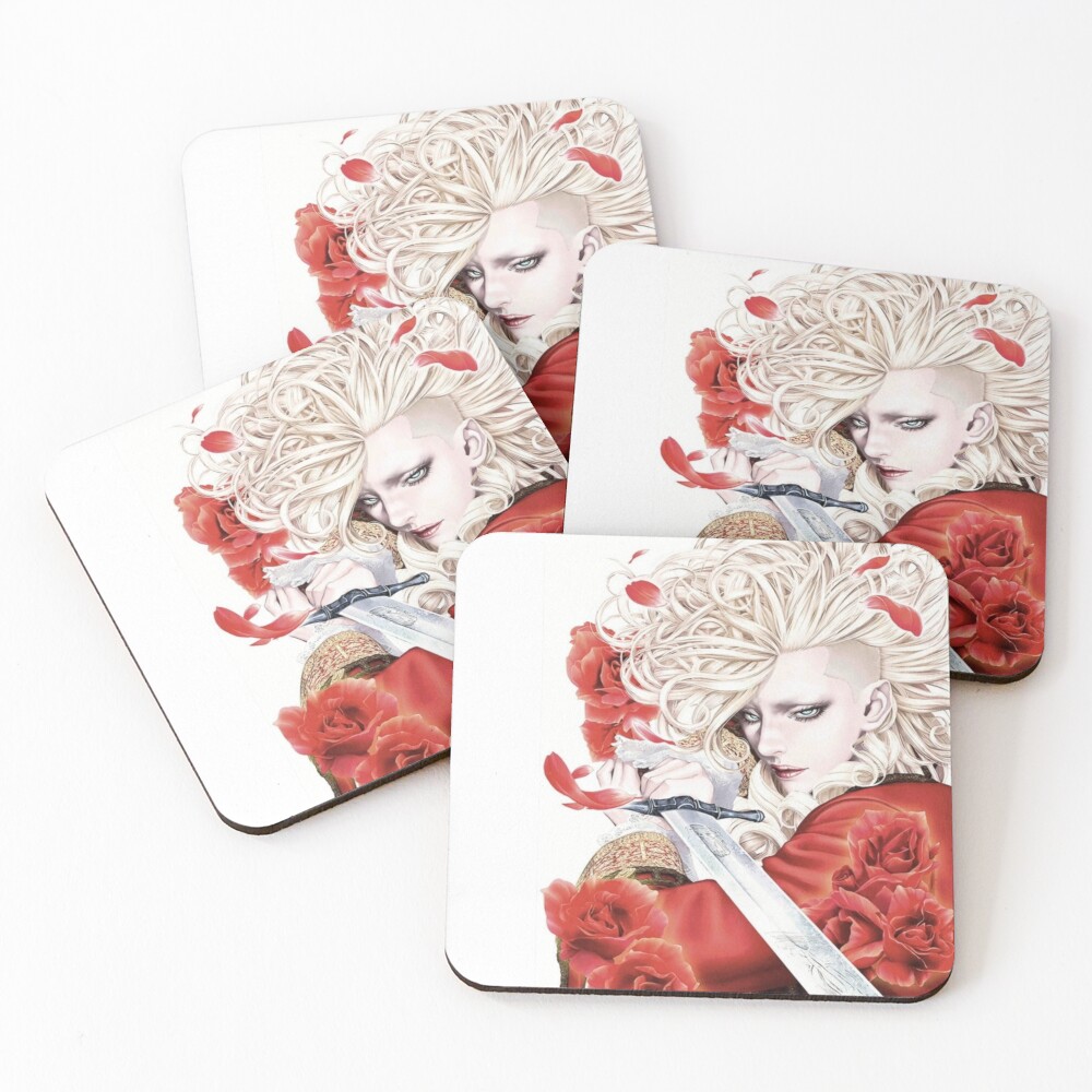 Item preview, Coasters (Set of 4) designed and sold by OnlyForWeebs.