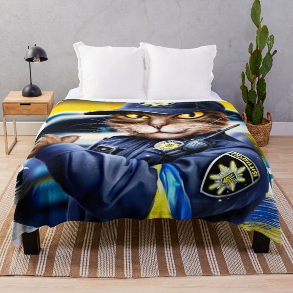 Item preview, Ukrainian Cat Policeman designed and sold by MaryshaArt.