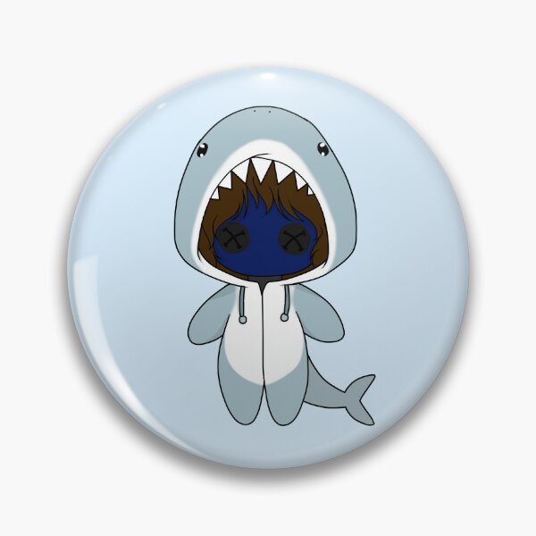 Item preview, creepypasta eyeless jack shark costume doll designed and sold by EveryCuteThings.