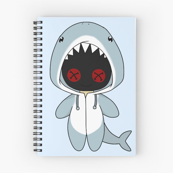Item preview, creepypasta hoodie shark costume doll designed and sold by EveryCuteThings.