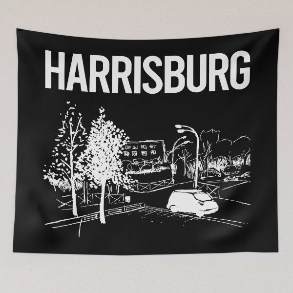 Item preview, Street Sketch Harrisburg designed and sold by bettyn9wp.