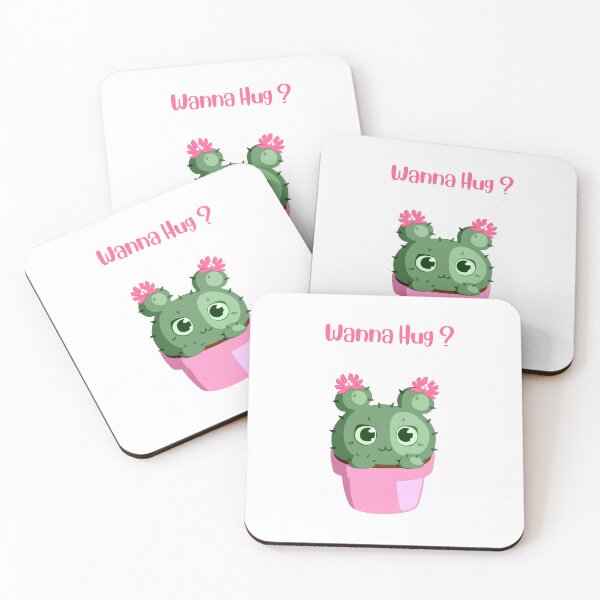 Item preview, Wanna Hug? | Baby Cactus Blossom designed and sold by azy2shop.