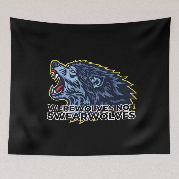 Item preview, Werewolves NOT Swearwolves designed and sold by loganferret.