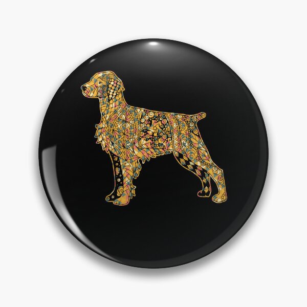 Item preview, Perro de aguas bretón - Perro de aguas bretón geométrico designed and sold by UnknownArtistt.