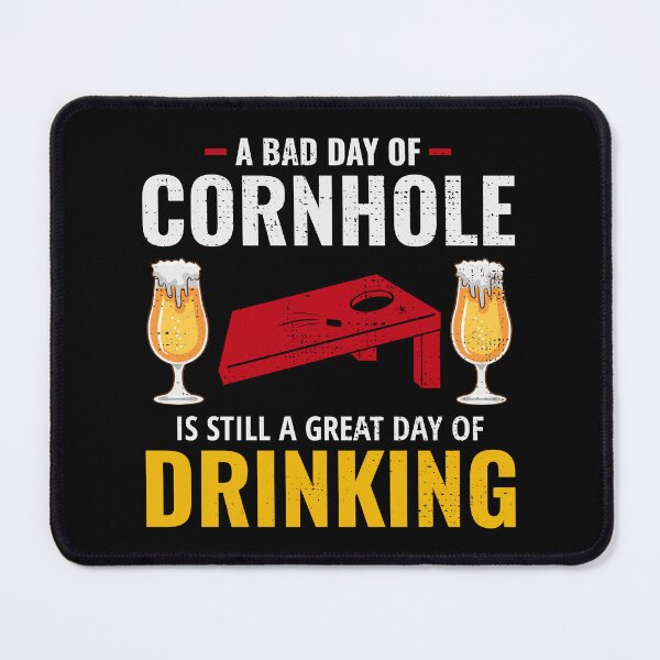 Item preview, Cornhole Drinking Bean Bag Toss Outdoor Lawn Game designed and sold by TastefulTees.