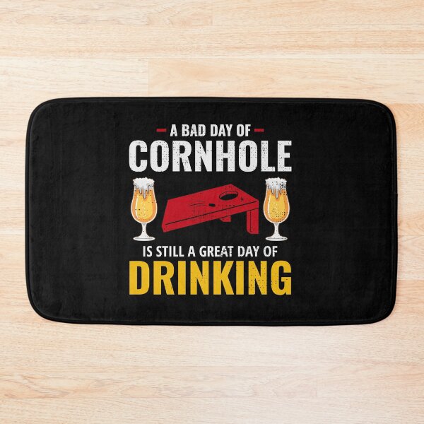 Item preview, Cornhole Drinking Bean Bag Toss Outdoor Lawn Game designed and sold by TastefulTees.