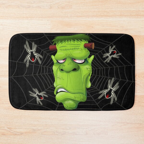 Item preview, Frankenstein Ugly Portrait and Spiders designed and sold by BluedarkArt.