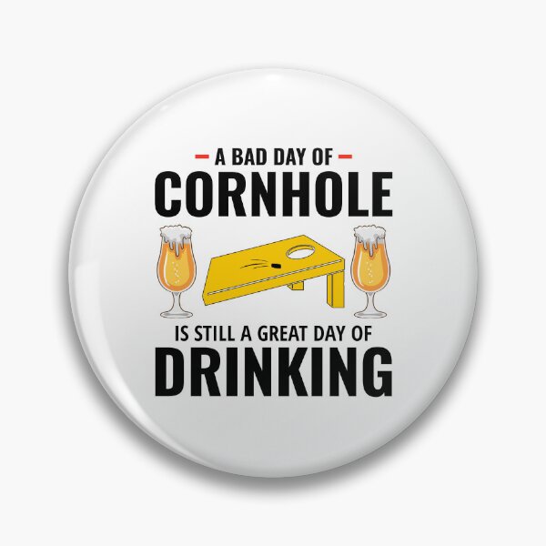 Item preview, Cornhole Drinking Bean Bag Toss Outdoor Lawn Game designed and sold by TastefulTees.