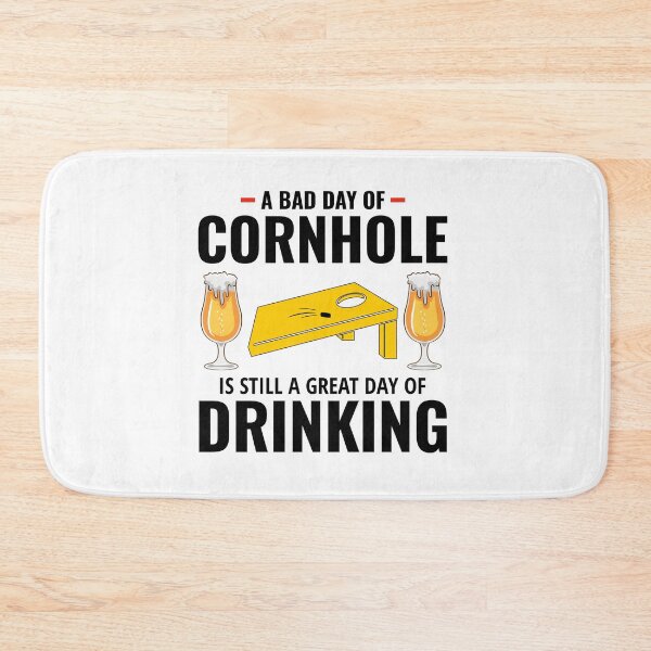 Item preview, Cornhole Drinking Bean Bag Toss Outdoor Lawn Game designed and sold by TastefulTees.