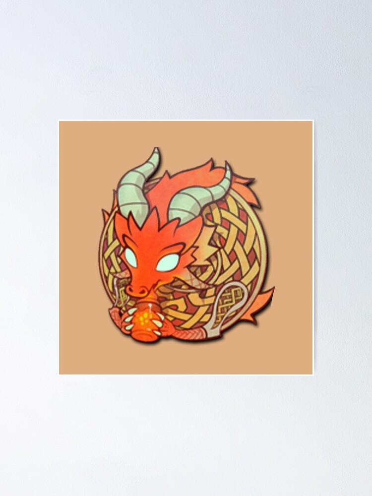 "Baby dragon lore" Poster for Sale by si3iy Redbubble
