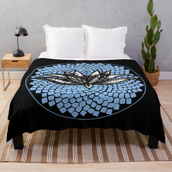 Item preview, Lotus & CircleVisions (B&WGxB&P) designed and sold by createVisions.