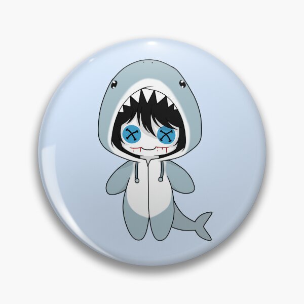 Item preview, creepypasta jeff the killer shark costume doll designed and sold by EveryCuteThings.