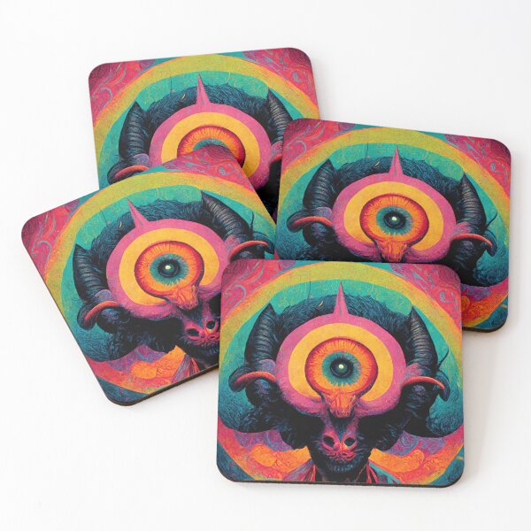 Item preview, Baphomet On Acid Psychedelic P2 designed and sold by Neko-Nouveau.