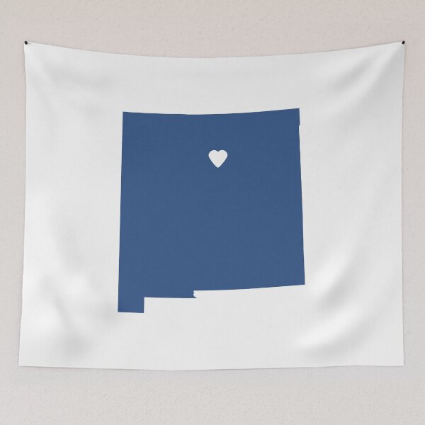 Item preview, New Mexico Love in Blue designed and sold by Maren Misner.