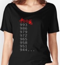 "What's 1000 Minus 7?" Women's Relaxed Fit T-Shirt