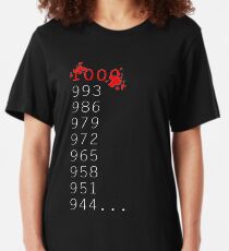 "What's 1000 Minus 7?" Slim Fit T-Shirt