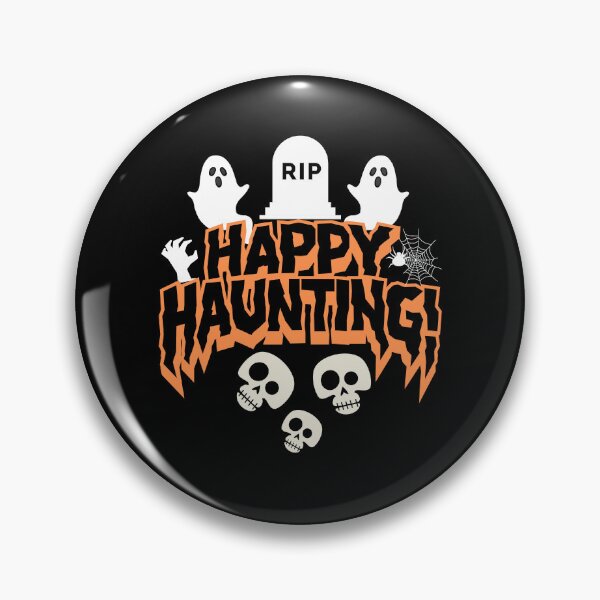 Item preview, Happy Haunting Ghost Skull Halloween designed and sold by ModkMerch.