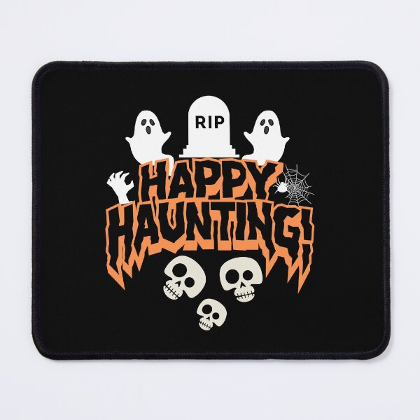 Item preview, Happy Haunting Ghost Skull Halloween designed and sold by ModkMerch.