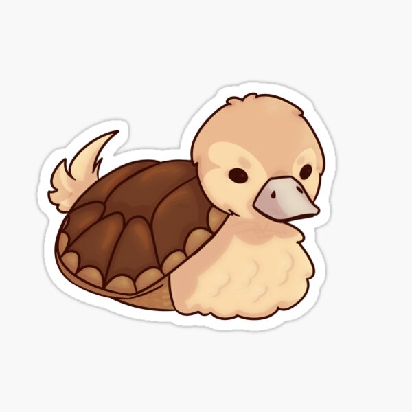 Vista previa del artículo con la obra «Pato tortuga ATLA», diseñado y vendido por Zolzo.
