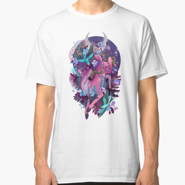 Mystic Midnight Pink White Tail Doe Classic T-Shirt